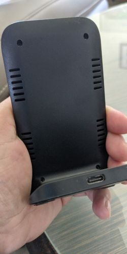 Customer photo review of iPhone Wireless Charging Stand