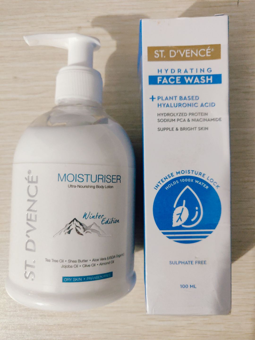 Customer photo review of Winter Body Lotion with Tea Tree & Shea Butter, 300 ml