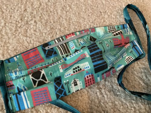 Customer photo review of Mask Insert - Straight - 100 Count