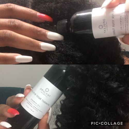 Customer photo review of "Oil for Your Turmoil"- Growth Serum