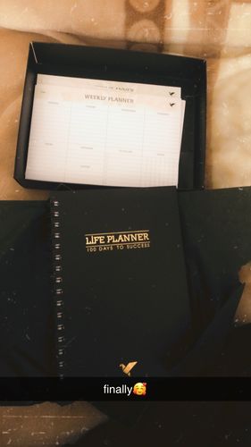 Customer photo review of LIFE PLANNER BOX