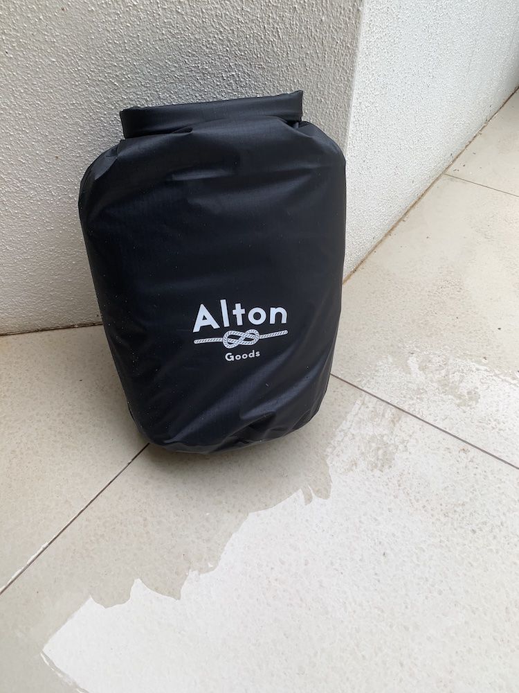 Customer photo review of Ultralight Dry Sack