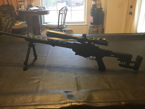 Customer photo review of Sniper NT-HD 6-24X50AOL Scope with Red, Green Illuminated Reticle