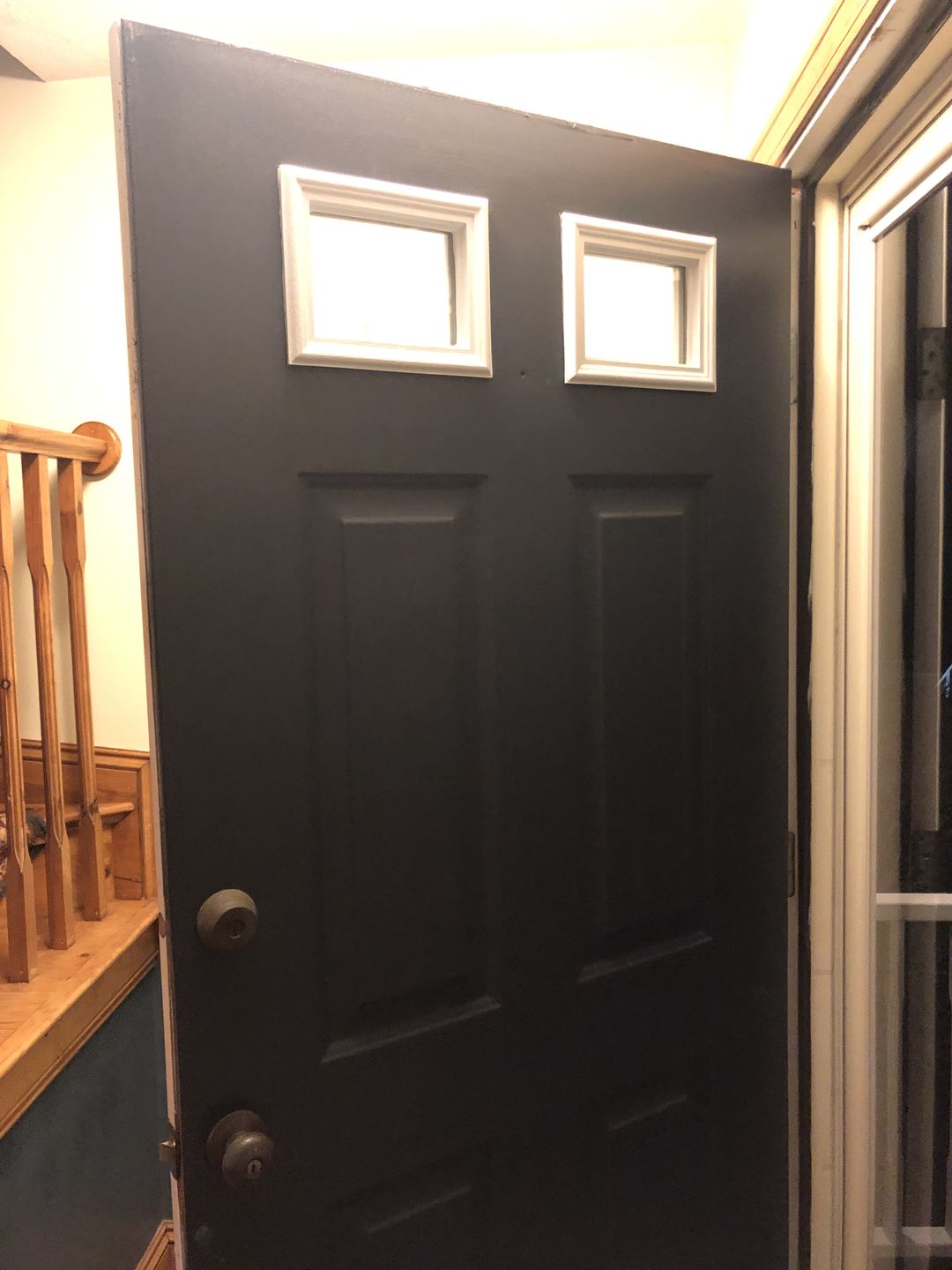 Customer photo review of Clear 1 Lite Glass and Frame Kit (6" x 8" Glass Size)