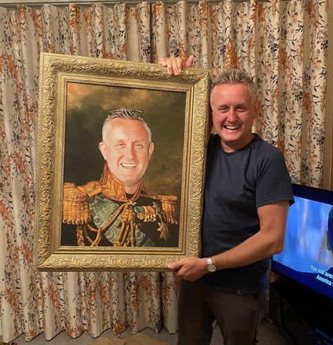 Customer photo review of The General - Custom Canvas