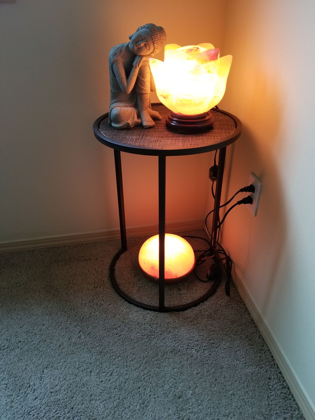 Customer photo review of Himalayan Pink Salt Foot Dome - For Detoxing