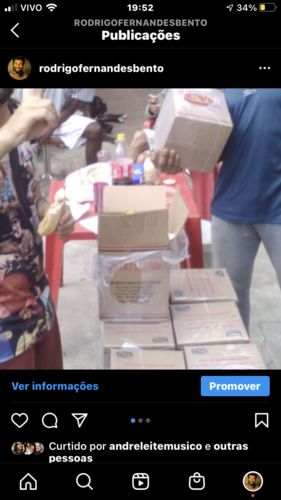 Customer photo review of Cesta Básica Econômica Júnior
