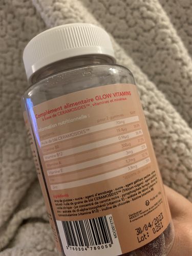 Customer photo review of GLOW VITAMINS