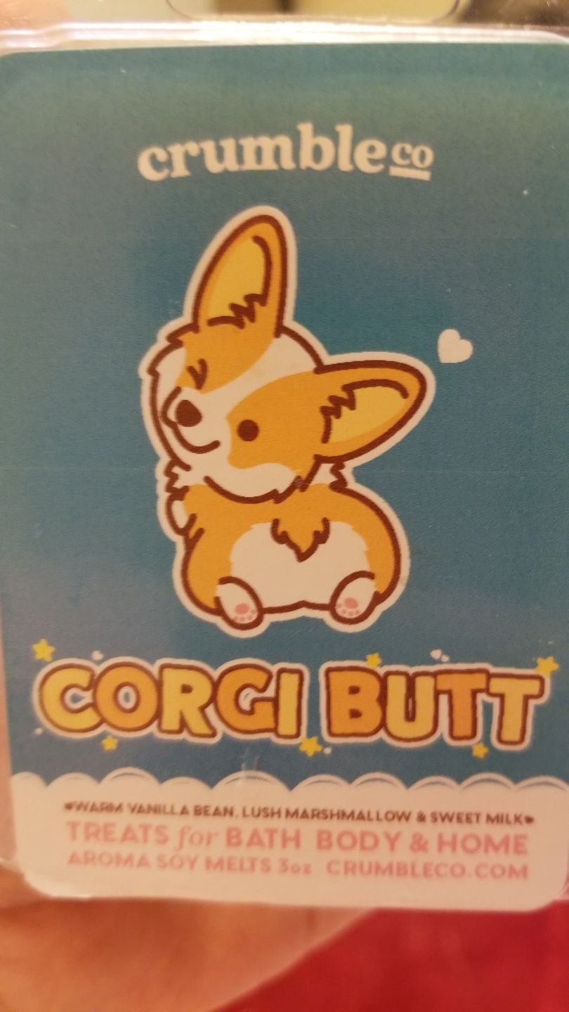 Customer photo review of Corgi Butt Wax Melts