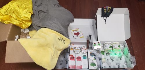 Customer photo review of Mystery Holiday Gift Box