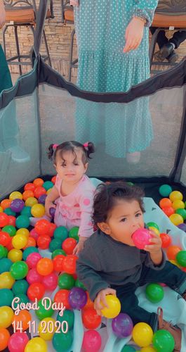 Customer photo review of Pop N' Go® Playpen