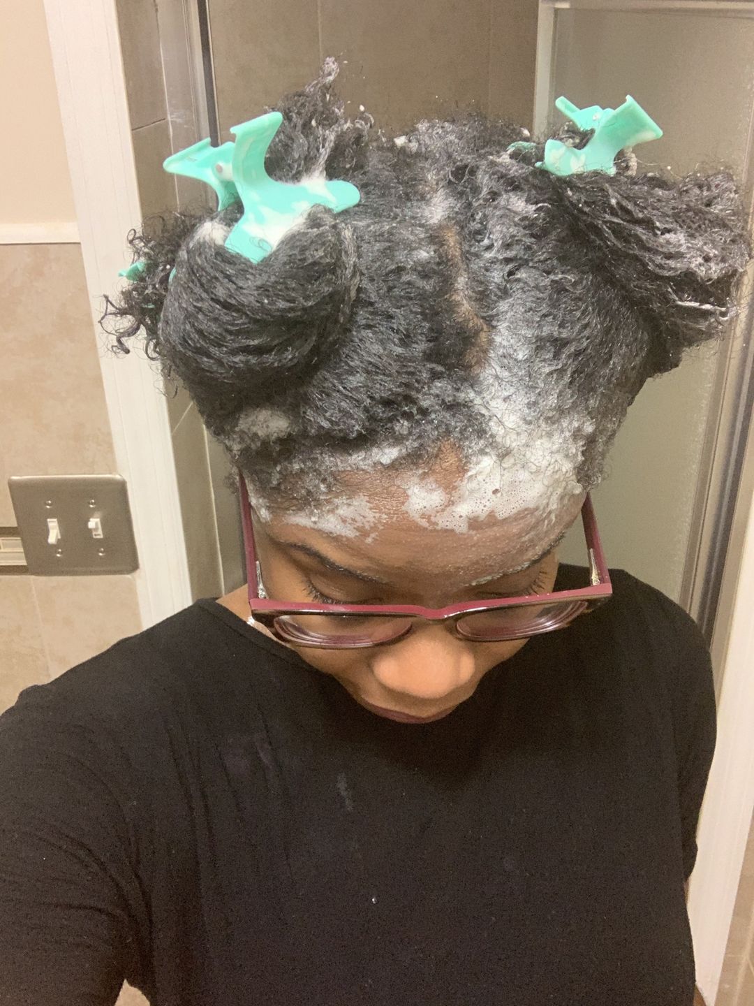 Customer photo review of Shampoo Bar (0.3 oz)