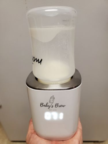 Customer photo review of Portable Bottle Warmer Pro