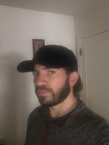 Customer photo review of Big Camp Hat, Navy Wool