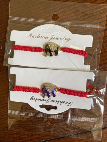 Customer photo review of Bracelet Tressé Éléphant