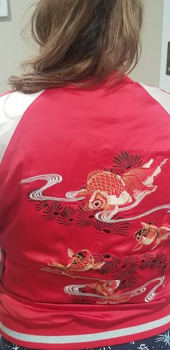 Customer photo review of Sika Deer Sukajan Souvenir Jacket