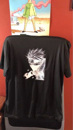 Customer photo review of Kakashi - Black/White Tee
