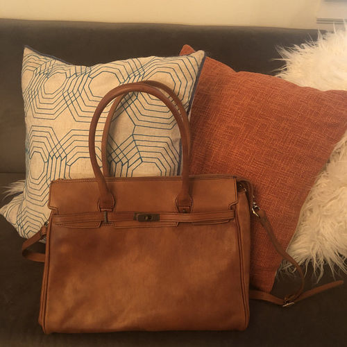 Customer photo review of Large Tote with Laptop compartment