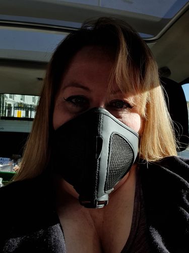 Customer photo review of Stealth Velo Mask