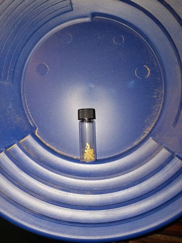 Customer photo review of '150 GRAM GOLD HUNT' - ELITE Gold Paydirt Panning Concentrates
