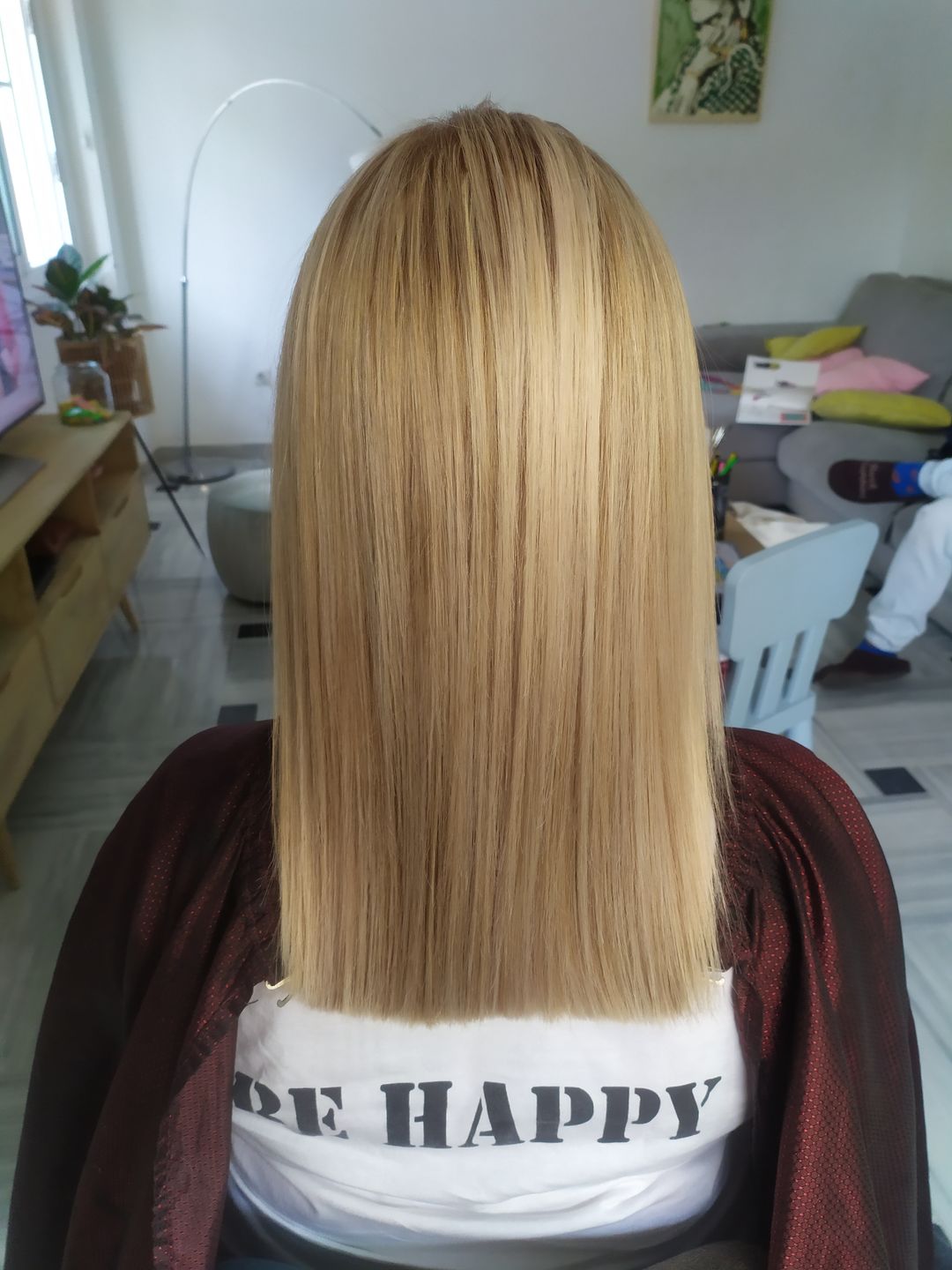 Customer photo review of TKS Tanino Blend Professional Smoothing System Treatment 2.0 - 1L