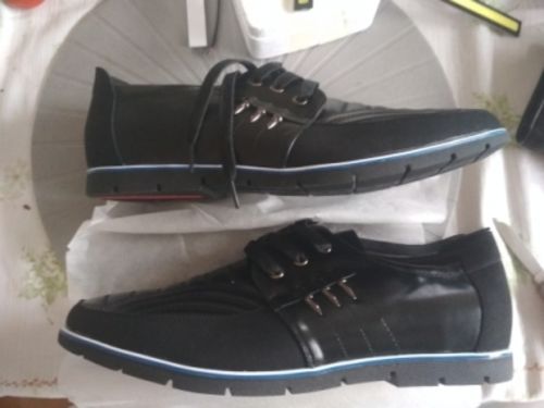 Customer photo review of Luxury Split Leather Casual Shoes
