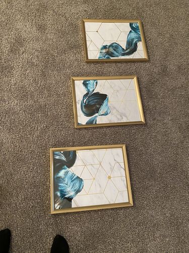 Customer photo review of Waves Canvas Prints