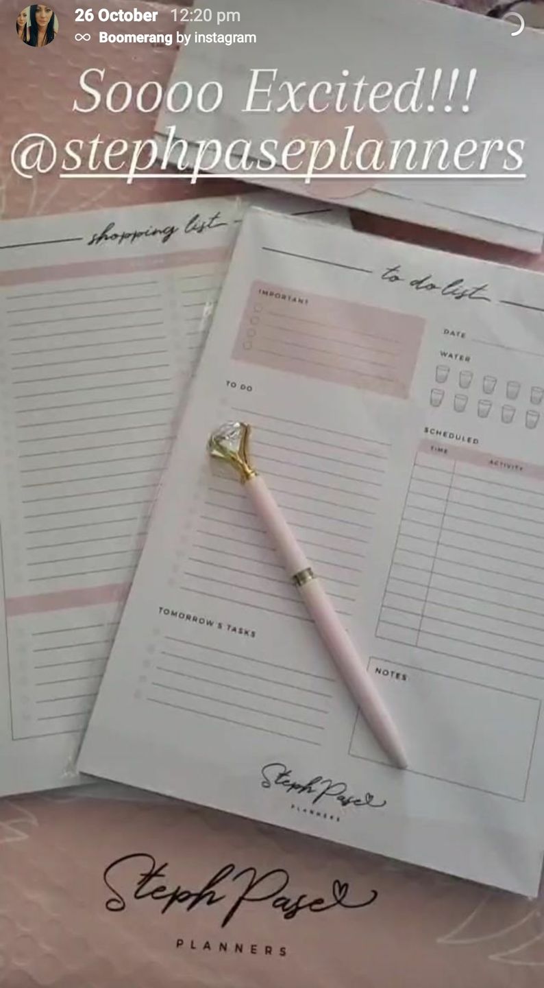 Customer photo review of To-Do List Notepad