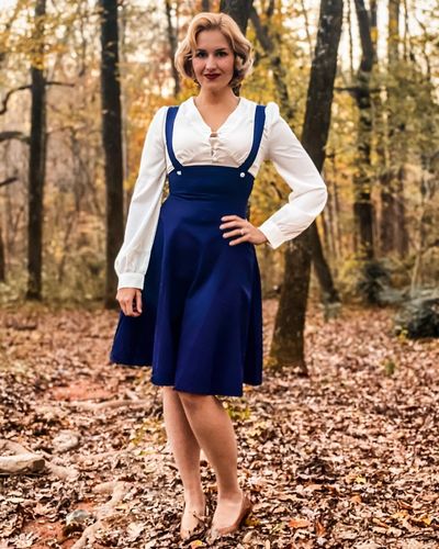 Customer photo review of 2PCS LANGE ÄRMEL BLUSE TOP & STRAPS ROCK