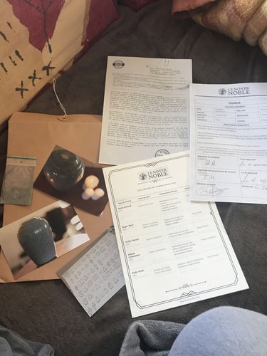 Customer photo review of Dossier Cendres (analogique)