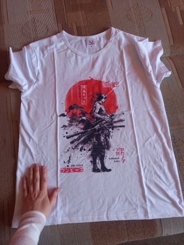 Customer photo review of Roronoa Zoro - Tee