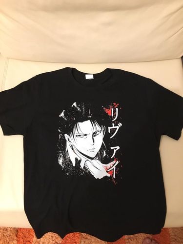 Customer photo review of Attack on Titan - Levi Ackermann Tee