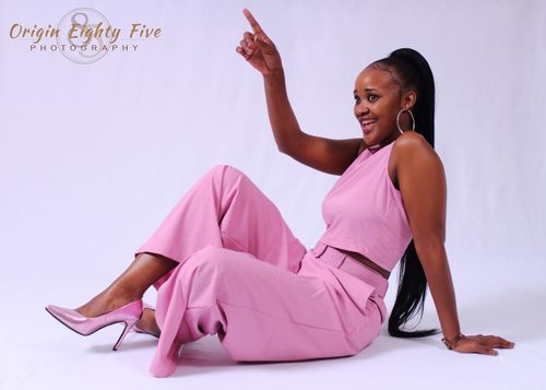 Customer photo review of Freetress Drawstring Ponytail - Long Straight Yaky 38"