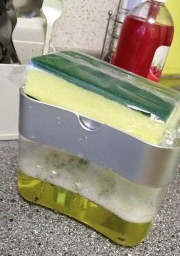 Customer photo review of Scrubway™ Soap Dispenser