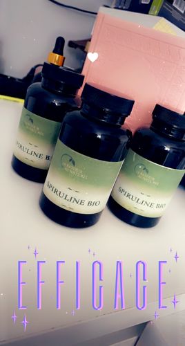 Customer photo review of Spiruline biologique (2+1 gratuit) promotion valable jusqu’à dimanche