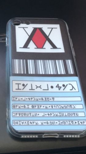 Customer photo review of HxH - Hunter's License iPhone Case