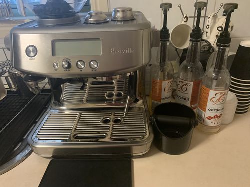 Customer photo review of Caramel Coffee Syrup