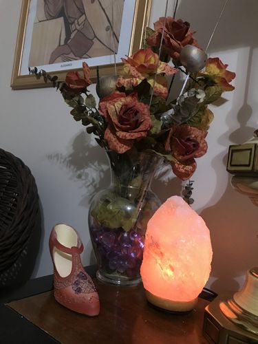 Customer photo review of Original Himalayan Salt Lamp (Medium)
