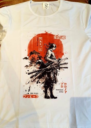 Customer photo review of Roronoa Zoro - Tee