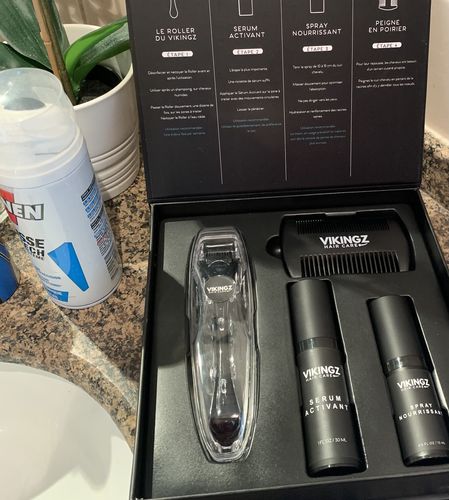 Customer photo review of KIT REPOUSSE CHEVEUX