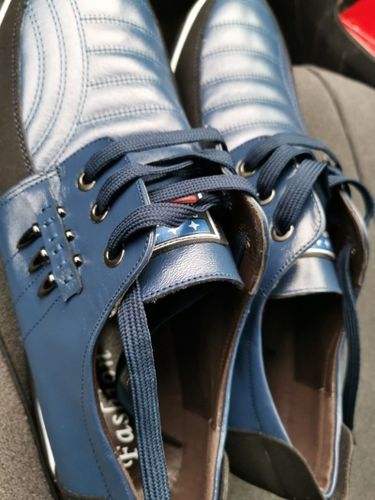 Customer photo review of Luxury Split Leather Casual Shoes