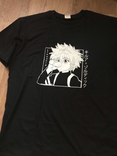 Customer photo review of Killua Zoldyck - Tee