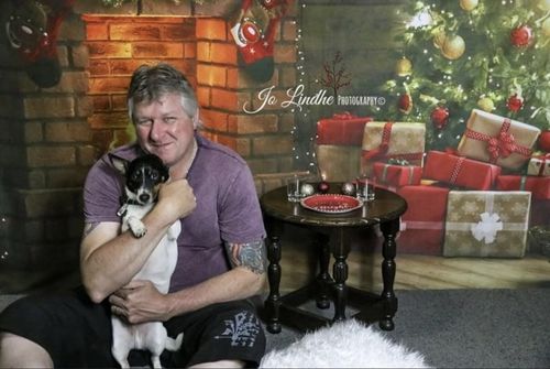 Customer photo review of Kate Winter Christmas trees  Fireplace  Stockings  Christmas Gifts for Pictures