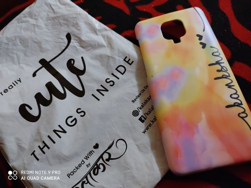 Customer photo review of Rainbow Name Case V2 Slim Case Cover