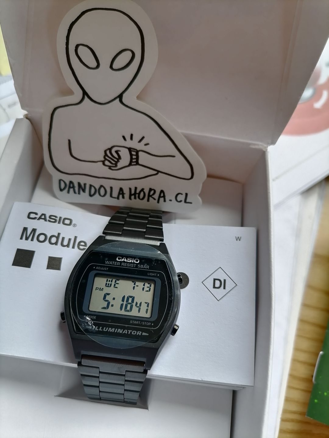 Customer photo review of Reloj Casio Vintage B640WB-1ADF Digital Metálico Negro