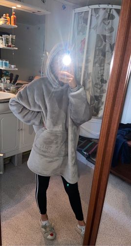 Customer photo review of SweetPlaid™ - Gris