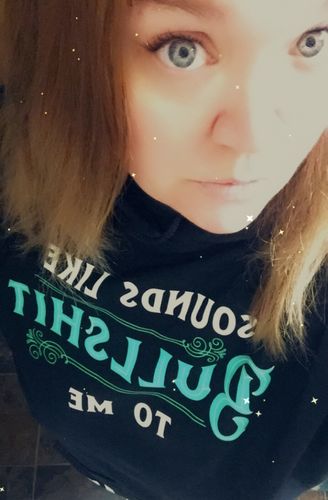 Customer photo review of AB SOUNDS LIKE BULLSHIT TO ME Hoodie