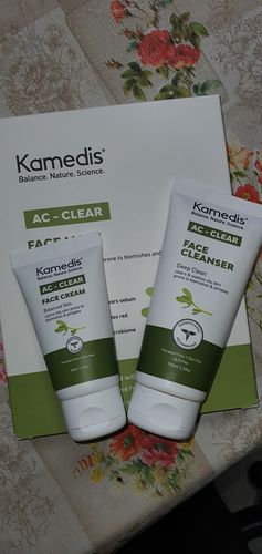 Customer photo review of ערכה טיפולית הוליסטית לעור פנים שמן | AC - CLEAR ULTIMATE KIT