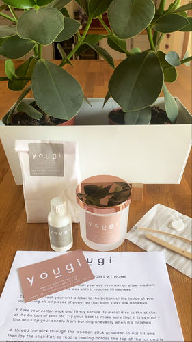 Customer photo review of Aromatherapy Candle Making Kit - Happy blend