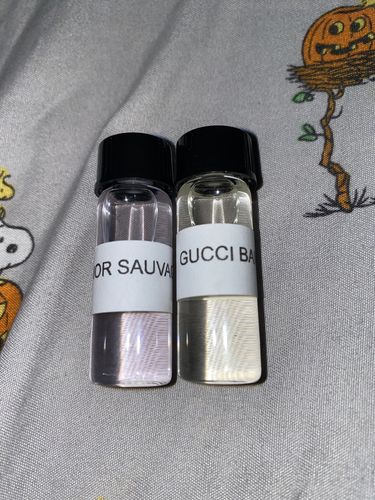 Customer photo review of Free Body Oil Samples 5ML Samples - 2 Per Customer
